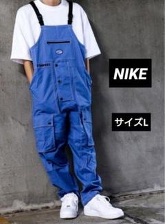 激レア】NIKE ナイキ オーバーオール サロペット 青 Sサイズ（激