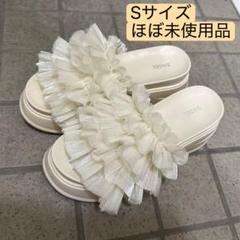 【未使用】SNIDEL スナイデル★フェイクファー⭐︎厚底ミュール/サボ/サンダル SNIDEL（サンダル）のフリマアイテム一覧