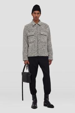 【在庫限り】 最終値下 JIL SANDER ジャガードウールブルゾン - メルカリ ジャケット・アウター