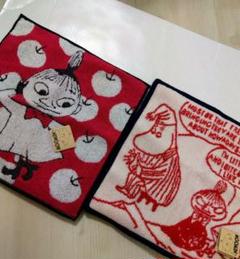 新品♥ムーミン　タオルハンカチセット