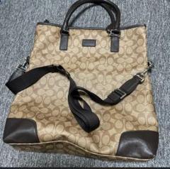 Coach トートバッグ ベージュ/ブラウン