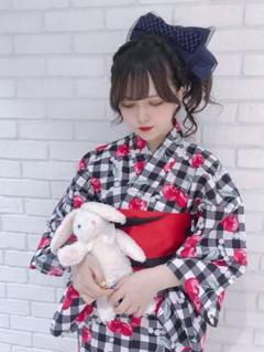Swankiss 渡辺美優紀 浴衣と帯2点セット Swankiss - 新品未開封 スワンキス Swankiss 浴衣 渡辺美優紀