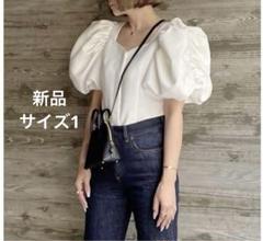 シーニュ cygne 新品 sarah バルーンギャザーブラウス サイズ1