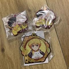 鬼滅の刃　ラバーストラップキーホルダー　善逸