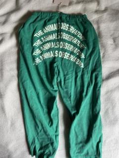 THE ANIMAL OBSERVATORY 6y グリーン　パンツ　TAO