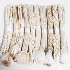 (8570)白 金 銀 帯締め 10点 まとめ売り 帯紐 着物 和装 小物
