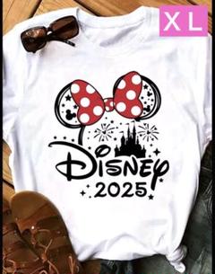 ☆Disney 2025 Tシャツ ＸＬホワイト☆