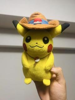 カウボーイピカチュウ ポケモンセンター 札幌店　オープン記念　ぬいぐるみ 限定 カウボーイピカチュウ ポケモンセンター 札幌店 オープン記念