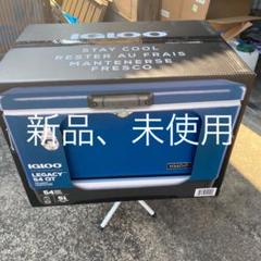 イグルー クーラーボックス 51L ブルー キャンプ アウトドア