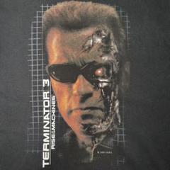 ターミネーター3　Tシャツ　ムービー　T-850 VS T-X　コピーライト