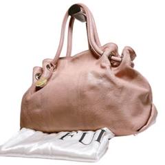 FURLA フルラ ハンドバッグ ピンク レザー トートバッグ ミニバッグ