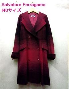 vintage salvatore ferragamo ロングコート フェラガモ FERRAGAMO(フェラガモ) コート(レディース) - 海外通販のBUYMA