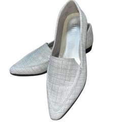 フィットフィット　ポインテッドエアフラットモカ　24.5㎝　美品