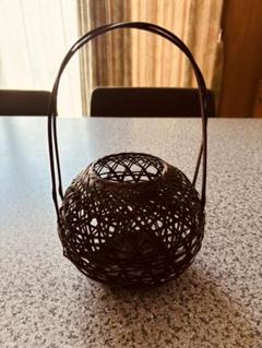 値下げしました！竹編細工籠 籠 天然素材 華道 茶道 　骨董　　竹籠　花入　花器 楽天市場】【染まりも花入】伝統的工芸品 国産 日本製 竹 竹籠
