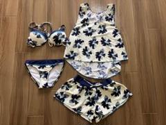 Teddy 水着　タンキニ　4点セット　ビキニ　ショートパンツ　タンクトップ