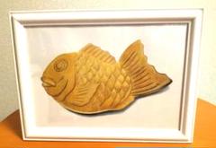 サイアミーズと鯛焼き　油絵　原画　ミニ絵画　手描き　オリジナル 絵画☆原画（1点限り）「熟れた洋梨」（アクリル水彩画 2021年11