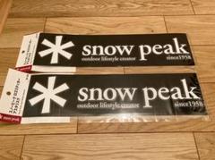 snowpeak スノーピーク ステッカー 大