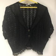 axes femme ブラック レースカーディガン