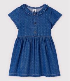 PETIT BATEAU デニムワンピース 24m 86cm