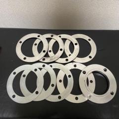 水野板金　シャリー ダックス　10 インチ5J ホイール　メッキ ヤマダモデル 水野板金シャリー ダックス10 インチ5J ホイールメッキ ヤマダモデル