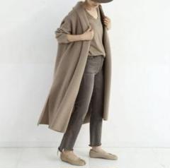 DEUXIEME CLASSE - 美品▲Muse de Deuxime Classe  // スムースニットガウン Deuxieme Classe（ドゥーズィエムクラス）の「スムースニット