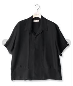 CULLNI ブラック 半袖シャツ CULLNI 「CULLNI」 半袖シャツ 1 ブラック メンズ : ZOZOTOWN