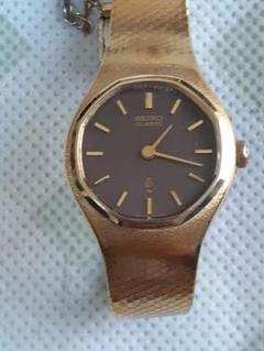 SEIKO クォーツ ゴールド 時計