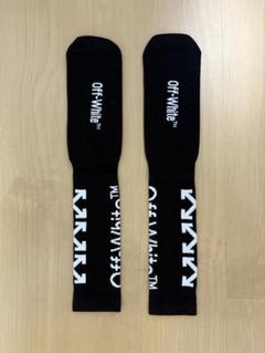 Off-White Arrow Mid Length Socksブラック (3)
