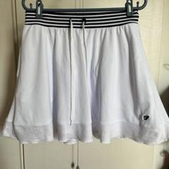 【週末セール】FILA GOLF　ゴルフ用スカート　Mサイズ　ホワイト　フィラ