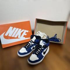 NIKE エアジョーダン1 KO High "Storm Blue" 箱替え紐付