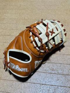 休日限定定価税込66000円！ウィルソン　硬式ファーストミット新品未使用若干色落 休日限定定価税込66000円！ウィルソン硬式ファーストミット新品