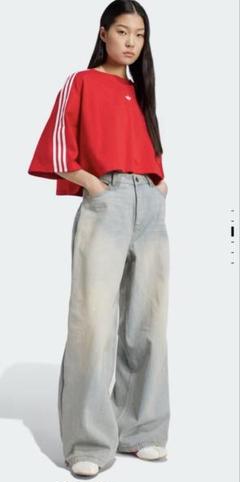 今季ブランド adidas denim zip pants 33インチ - メルカリ パンツ