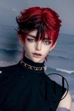 WX159 BJD 1/3 人形 ドール　用ウィッグ カツラ 耐熱 ハンドメイド