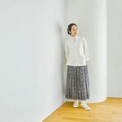 北欧暮らしの道具店 Soi-e / ソワ / 花柄コットンスカート
