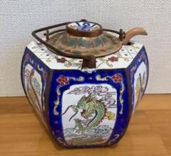古銅製 大明宣徳在銘 竹節形香炉 透かし彫り『喜』字蓋 銅爐 茶道具/ 香道具 古銅製 大明宣徳在銘 竹節形香炉 透かし彫り『喜』字蓋 銅爐
