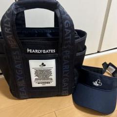 パーリーゲイツ カートバック　サンバイザー ミッキー パーリーゲイツ カートバック サンバイザー ミッキー - メルカリ