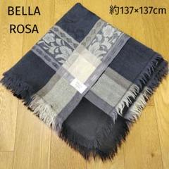 BELLA ROSA レディースストール 膝掛けブランケット大判スカーフ