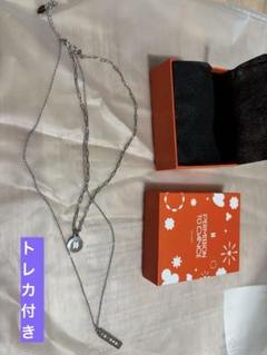 アクセサリー(非金属)　BTS(防弾少年団) ツーチェーンペンダントネックレス 「PERMISSION TO DANCE ON STAGE」 BTS Two Chain Pendant Necklace Permission To Dance PTD Rear
