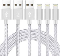 iPhone 充電ケーブル2M 3本セット 急速 ライトニングケーブル