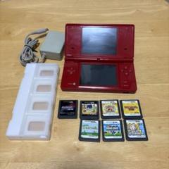 Nintendo DS 本体 レッド ソフト7本セット