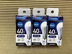 LED電球3個 E17 40W形相当 昼光色 LDA4D-E17-G/LCV1