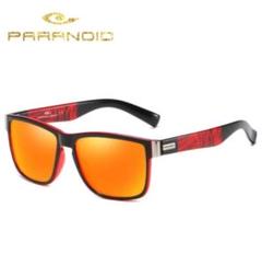新品 送料込み PARANOID レッドミラーレンズサングラス 男女兼用
