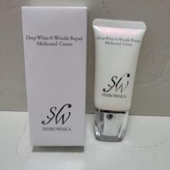 SHIROWAKA ディープホワイト＆リンクルリペア 22g 新品.未使用品. Amazon | シロワカ クリーム ディープホワイト＆リンクルリペア