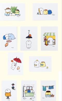 新品 お文具原画展 お文具といっしょ 複製原画 お文具withブンブン