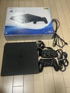 SONY PS4 本体 500GB コントローラー2本 ゲーム3本付き