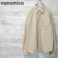 nanamica 17AW レギュラーカラー ウインドシャツ-Beg/L