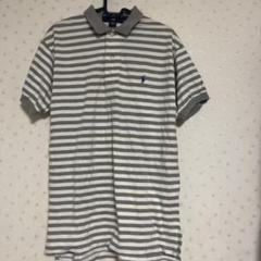 POLO SPORT ストライプ ポロシャツ M