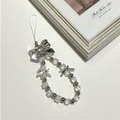 ビーズキーホルダー スマホストラップ ストラップ キーホルダー チャーム
