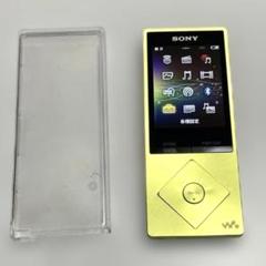 SONY WALKMAN NW-A25HN ライムイエロー ケーブル、ケース付き SONY WALKMAN NW-A25HN ライムイエロー ケーブル、ケース付き