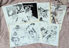 大暮維人　複製原画　エア・ギア　講談社　マガジン　小烏丸　7枚セット